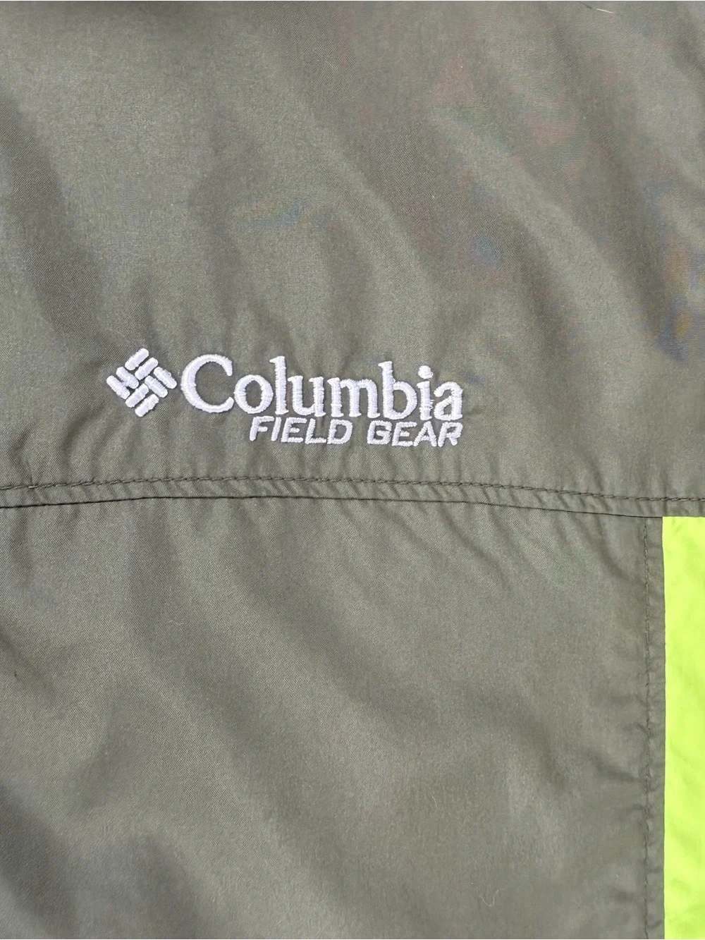 Columbia Field Gear Windbreaker/Rain Jacket Size M Men’s